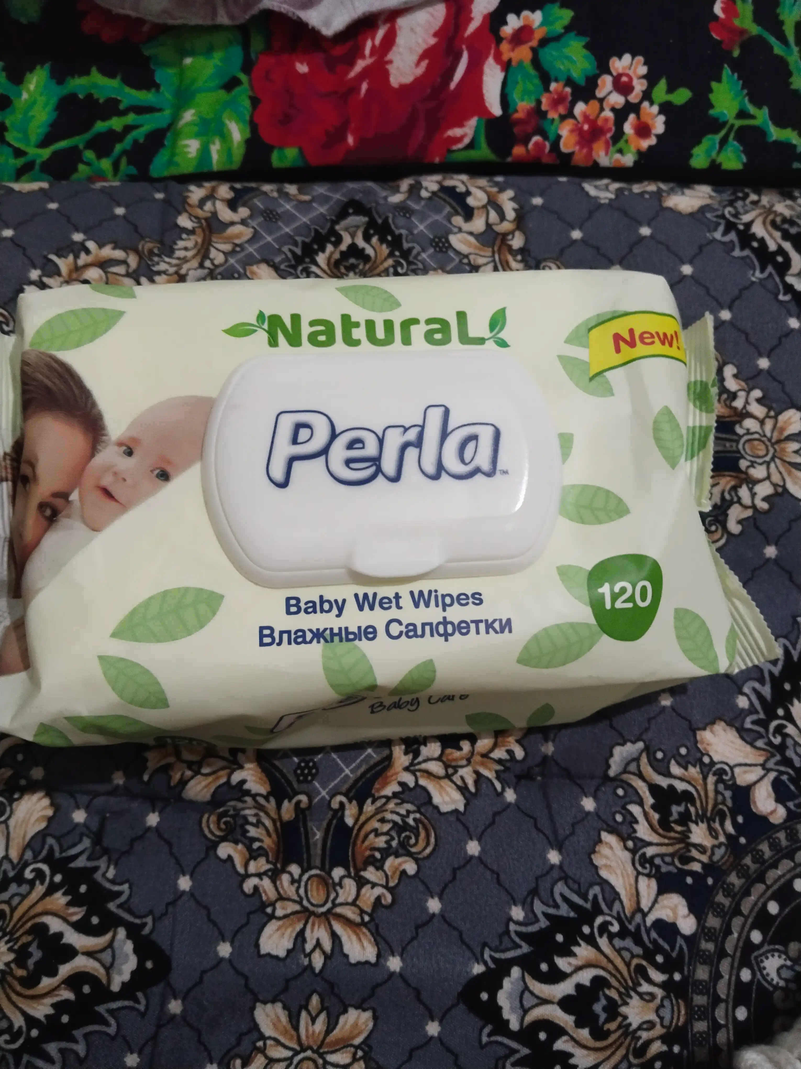 PERLA NATUREL nam salfetkalari 120 x 12