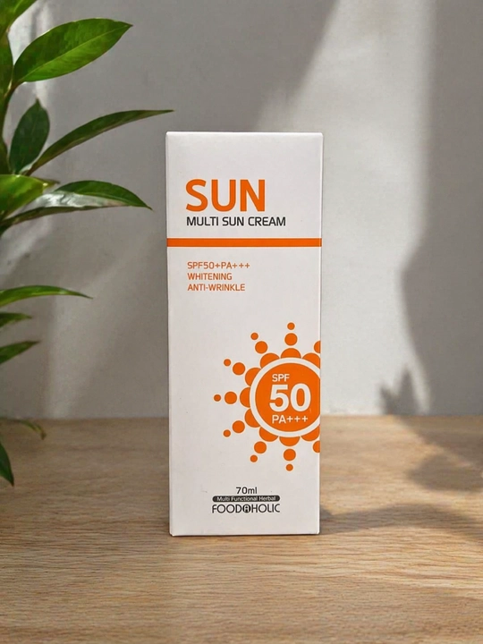 Foodaholic Multi Sun Cream SPF 50 PA+++ quyoshdan himoya kremi, yuz uchun, 70 ml