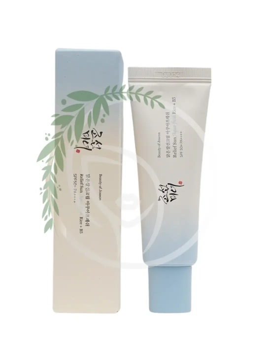Quyoshdan himoyalovchi SPF 50+ kremi, ko‘k choy ekstrakti va probiotiklar bilan, 50 ml