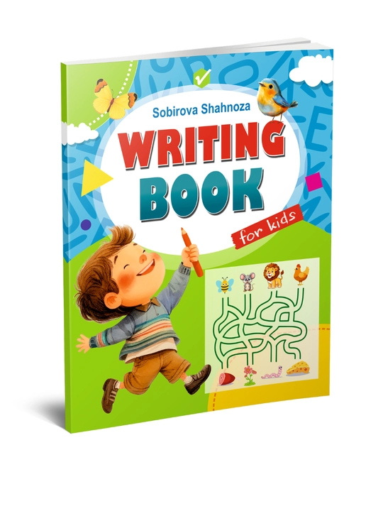 Wrining book for kids (64 pages) - 