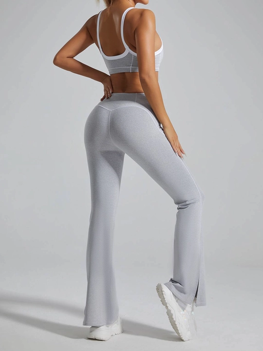 Ayollar uchun sport komplekt 2 in 1: top va leggins mashg‘ulotlar, yoga va fitness uchun