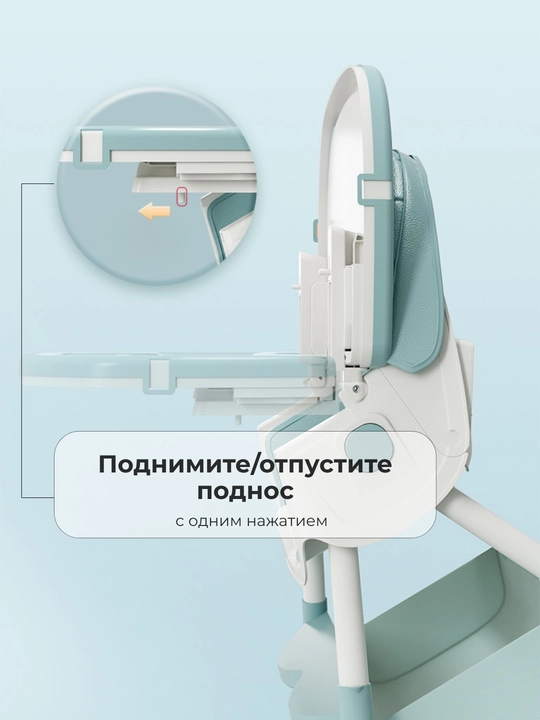 Стульчик для кормления, детский стульчик складной трансформер, кресло для детей до 4х лет