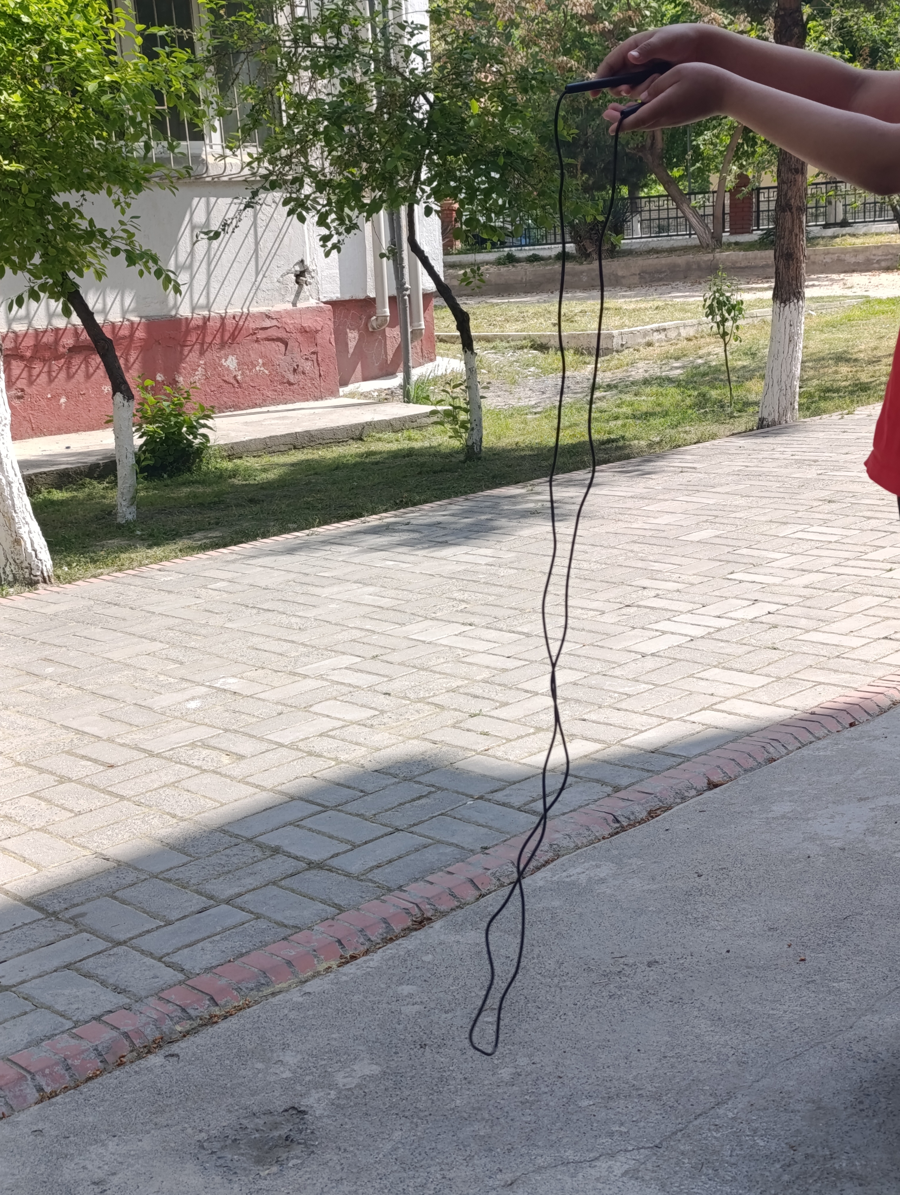 Fitnes va krossfit uchun sport sakrash arqon, sozlanadigan