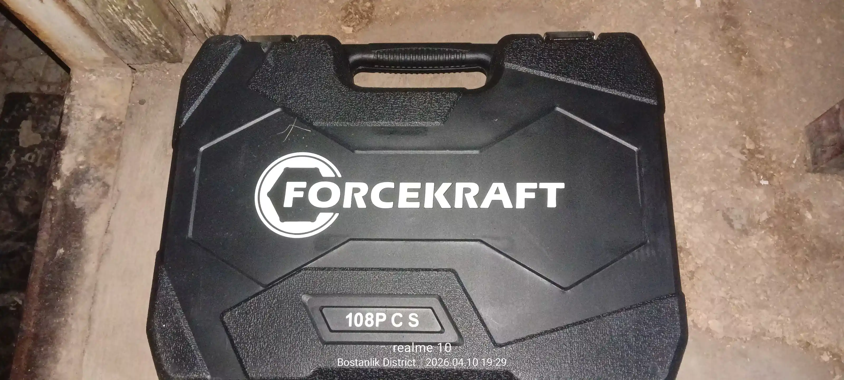 ForceKraft набор инструментов, ключей, от 82 до 108 предметов в кейсе