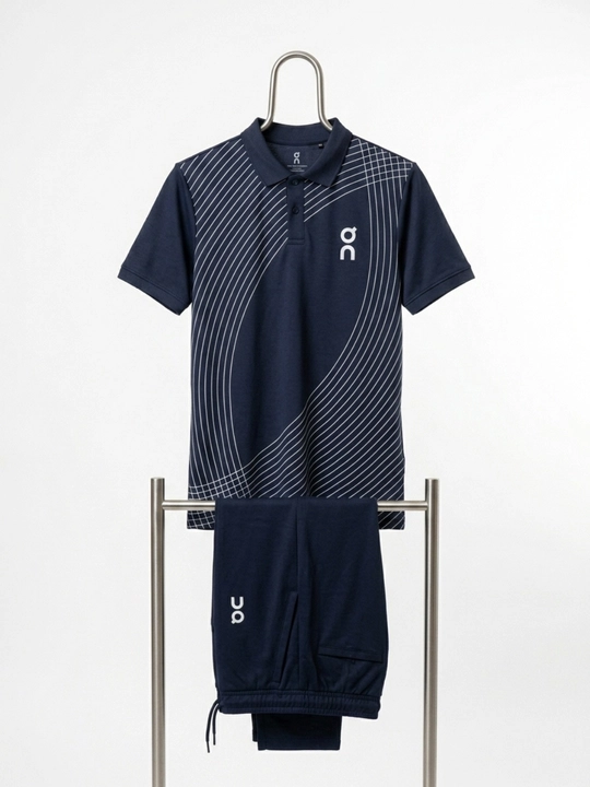 Ikki o‘lchamli erkaklar kostyumi - futbolka va shim, katta o‘lchamlar: M, L, XL