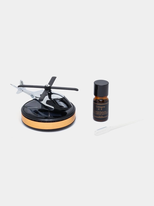 Avtomobil uchun aromatizator vertolyot, solar car diffuser parfum holder