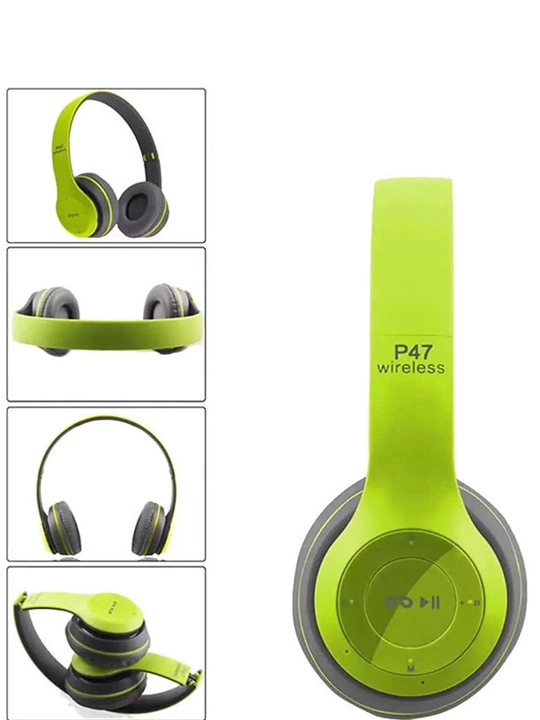 P47 simsiz Bluetooth quloqchinlari – kuchli ovoz, zamonaviy dizayn, qulaylik va ixchamlik