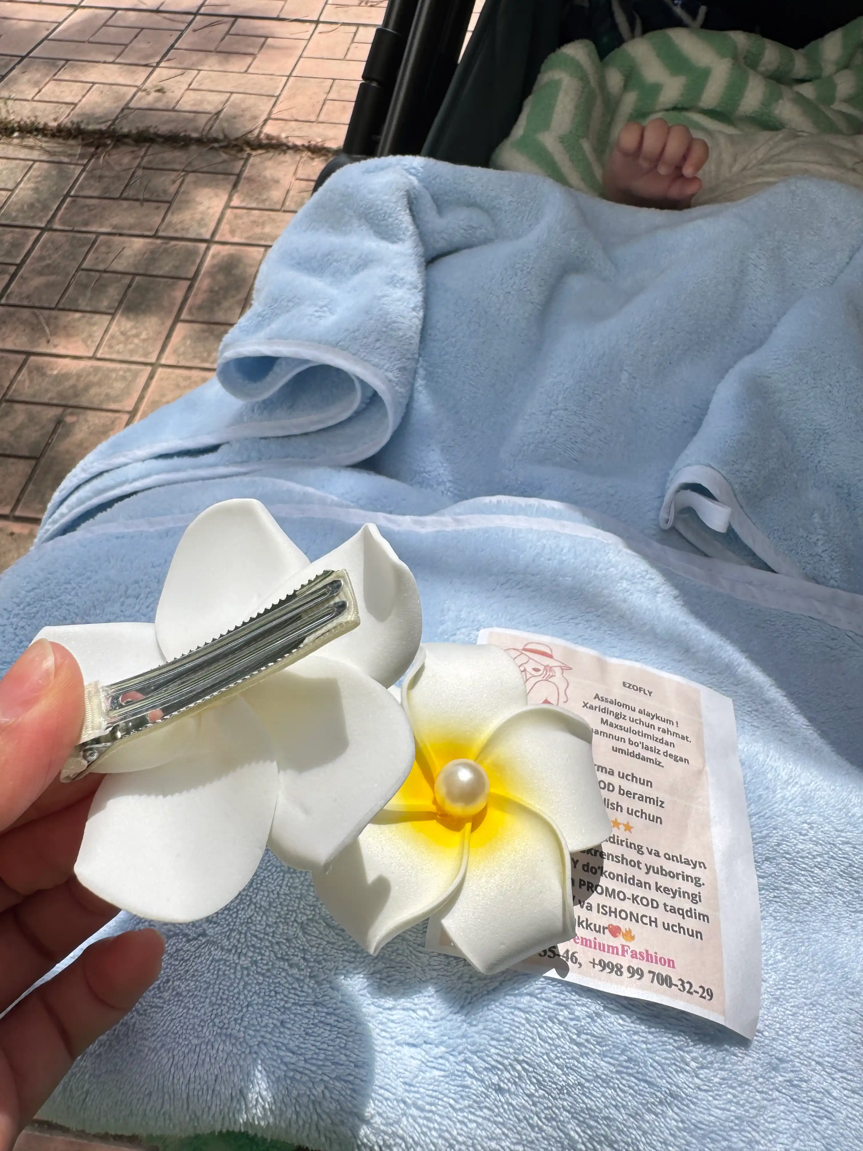 Заколка для волос в виде гавайского цветка, женская заколка цветок, Plumeria