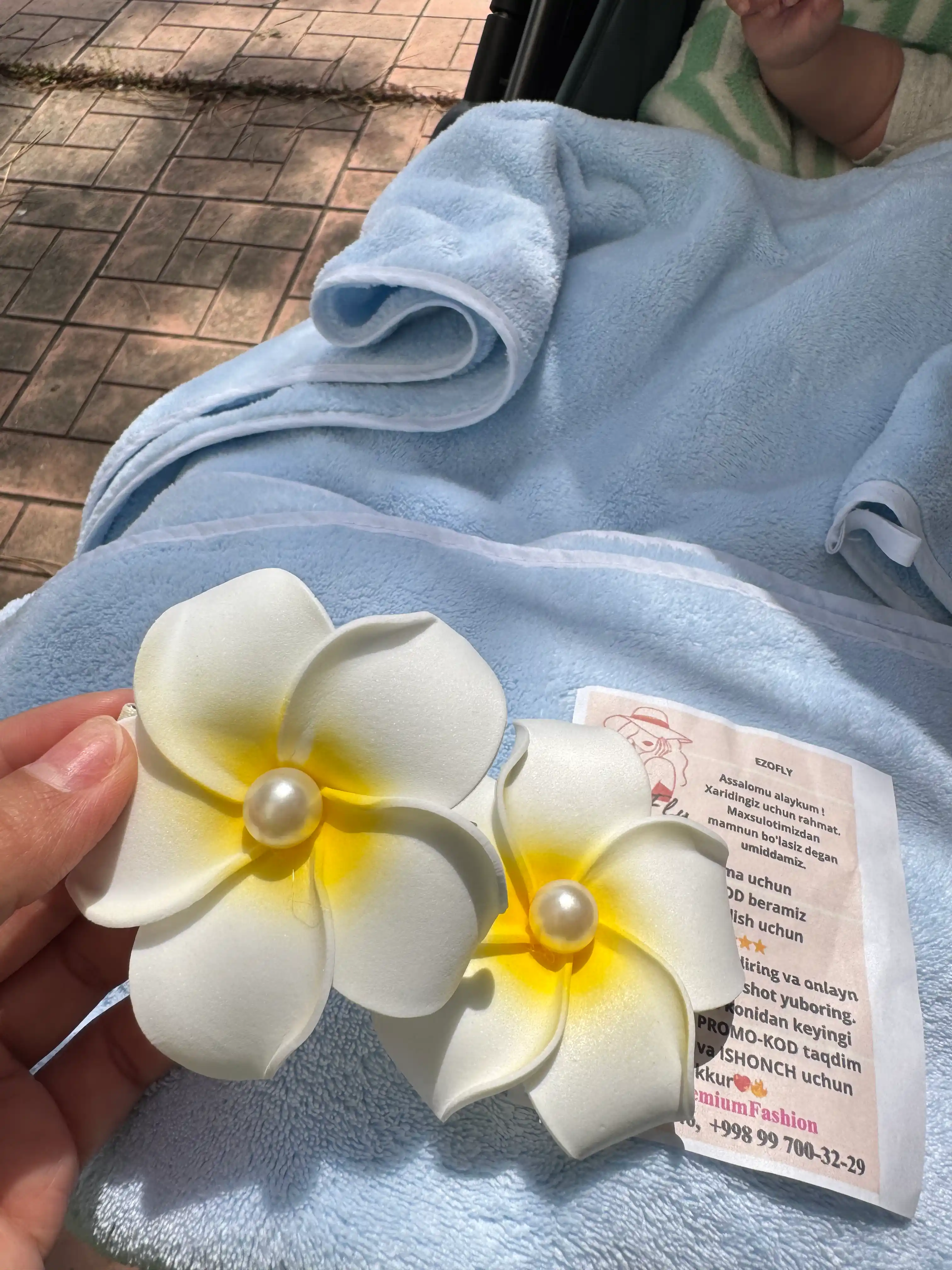 Заколка для волос в виде гавайского цветка, женская заколка цветок, Plumeria