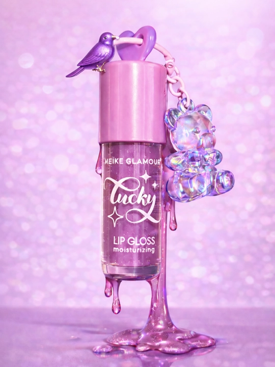 Увлажняющий блеск-бальзам для губ Meike Glamor Lucky Lip Gloss - 