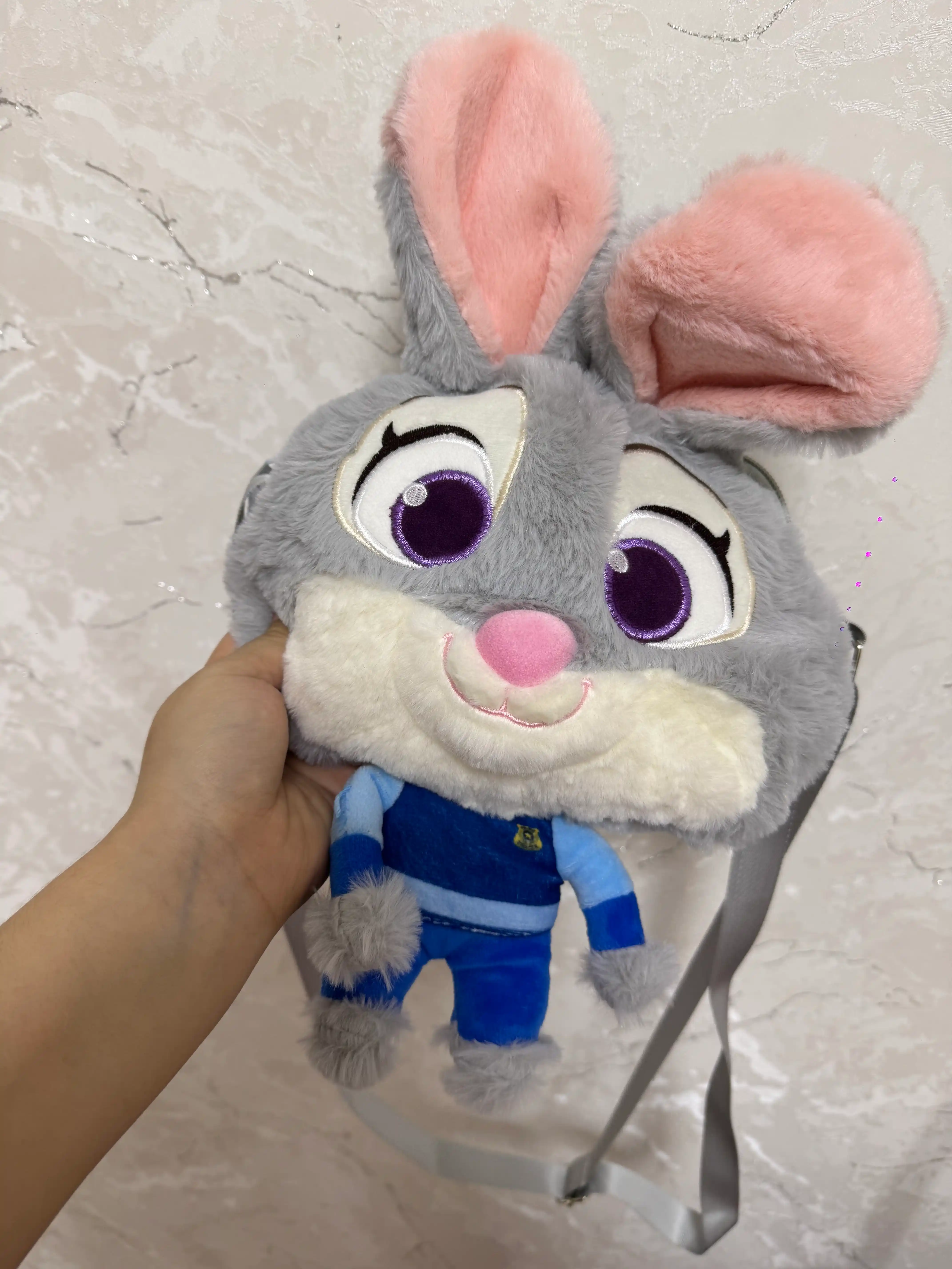 Plyush sumka va ryukzak, zootopia, zveropolis, sumka, bolalar uchun ryukzak