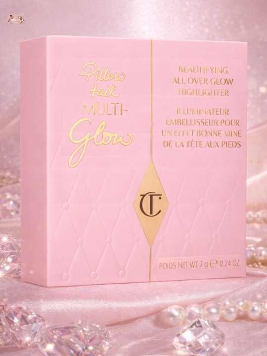 Charlotte Tilbury Pillow Talk Multi Glow, хайлайтер, естественное сияние, glow эффект - 