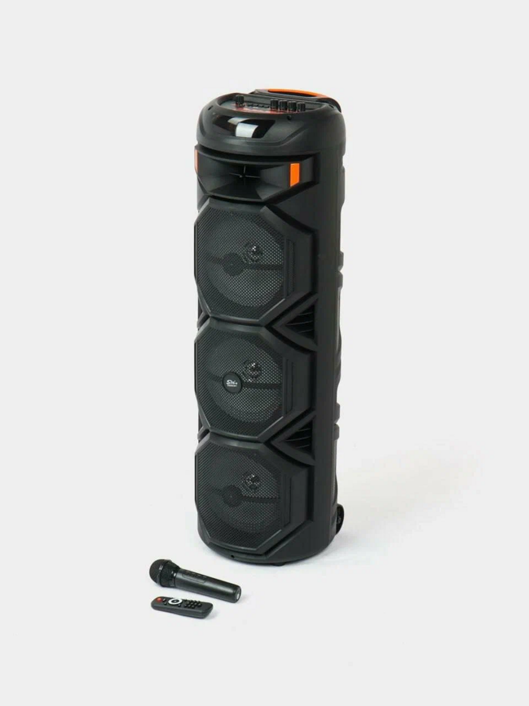 Simsiz mikrofon, Bluetooth, RGB yoritgichli karaoke dinamik, 90 sm x 30 sm