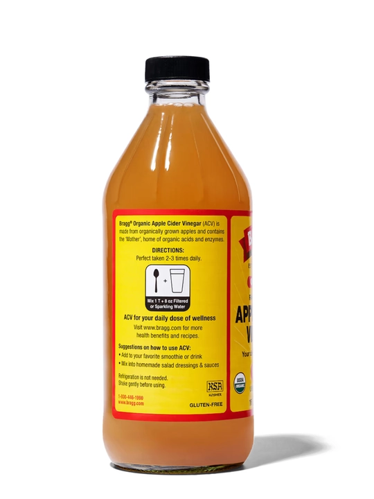 Bragg, оrganik olma sirkasi, filtrlanmagan, sirka 946 ml, AQSH