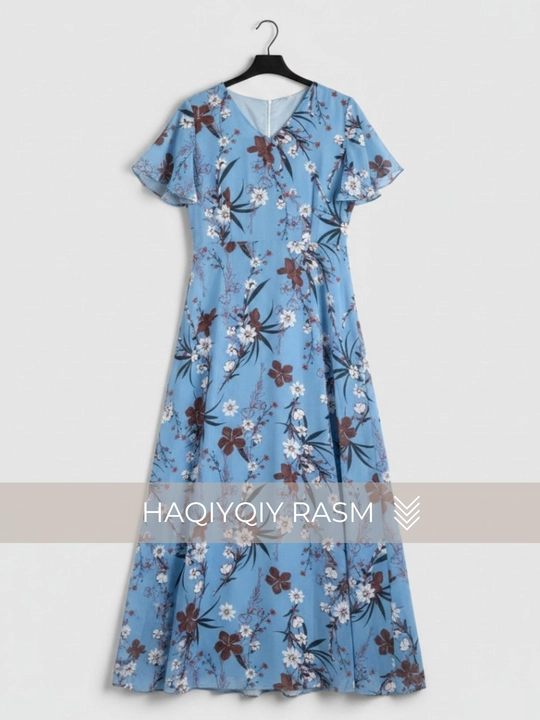 Ayollar uchun kundalik shifon ko‘ylagi – ELLY FASHION