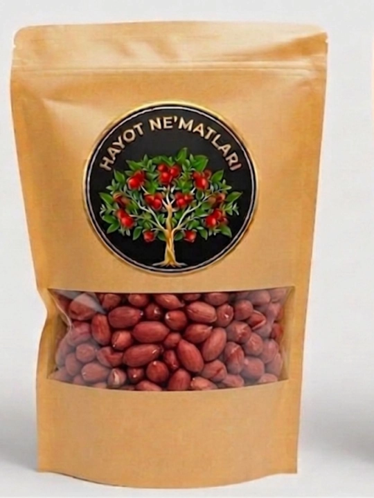 Hayot Ne'matlari Qizil Yeryong‘oq – mazali, to‘yimli va tabiiy snek 200 g - 