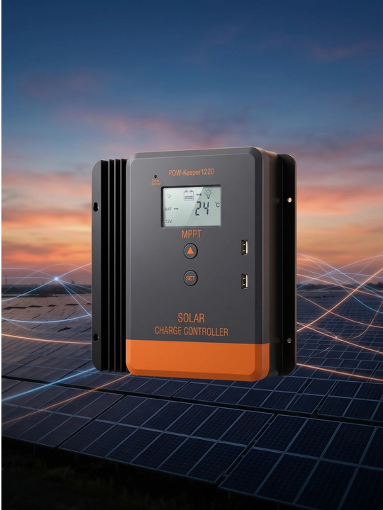 Контроллер заряда солнечной батареи POW-Keeper 1240, 12/24В, LCD, USB