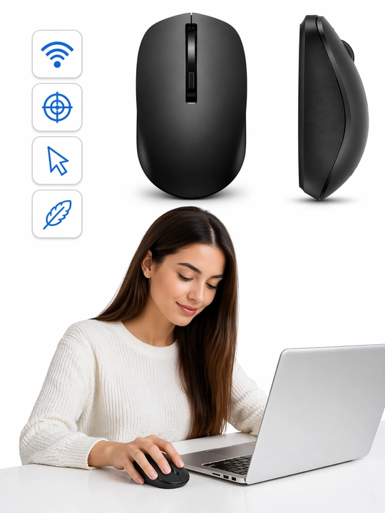HP S1000 Plus Wireless Mouse simsiz sichqoncha