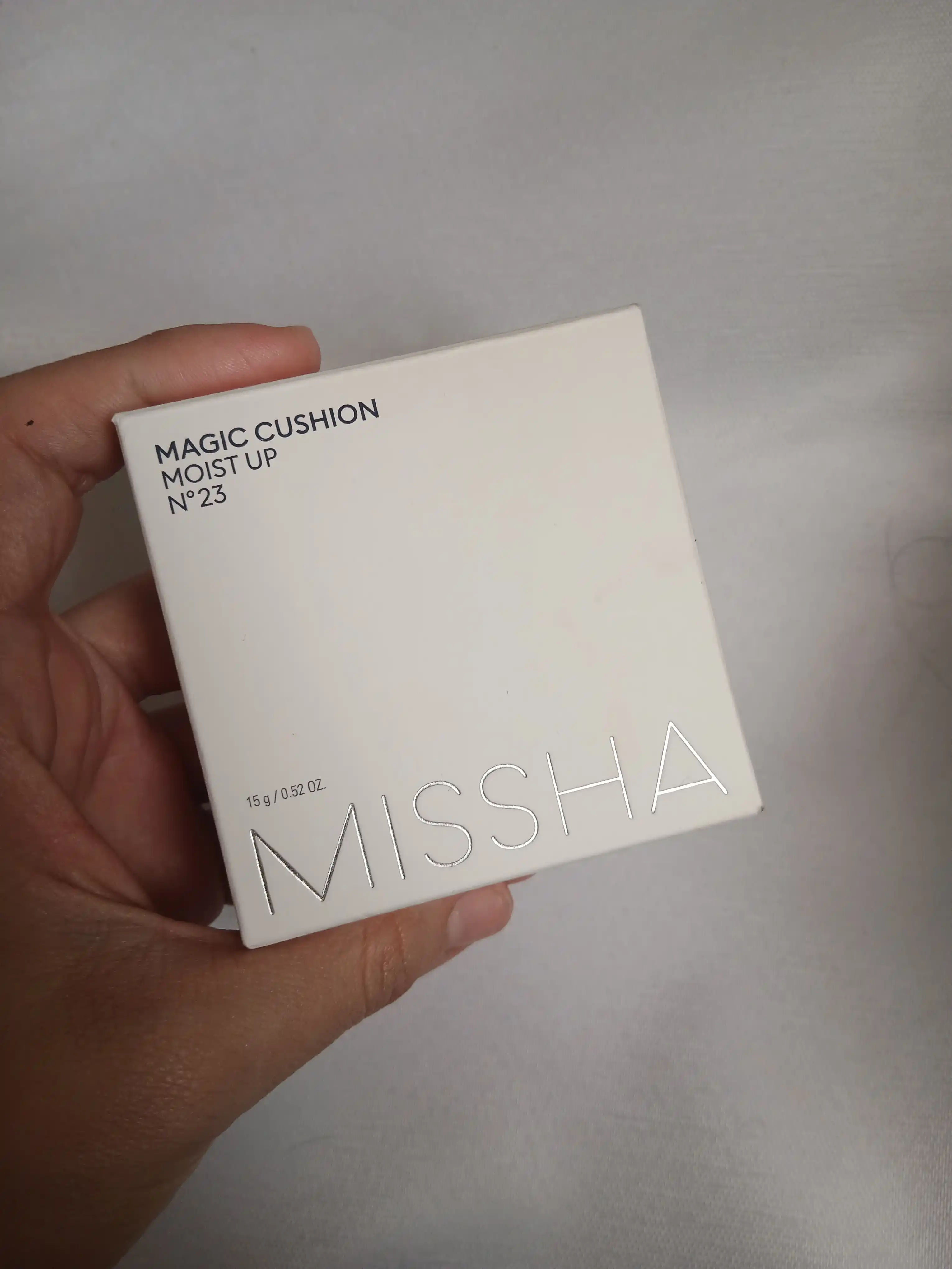 Namlovchi tonal yostiqcha Missha Magic Cushion Moist Up SPF50+ PA+++