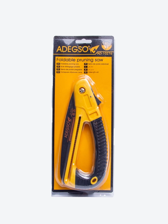 ADEGSO yig‘ma bog‘ arrasi - 180 mm, ergonomik dastali, korroziyaga chidamli
