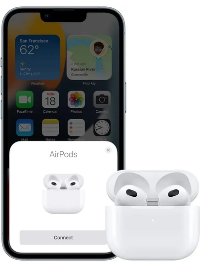 APods 3 Air Pro — simsiz quloqchinlar, sensorga ega