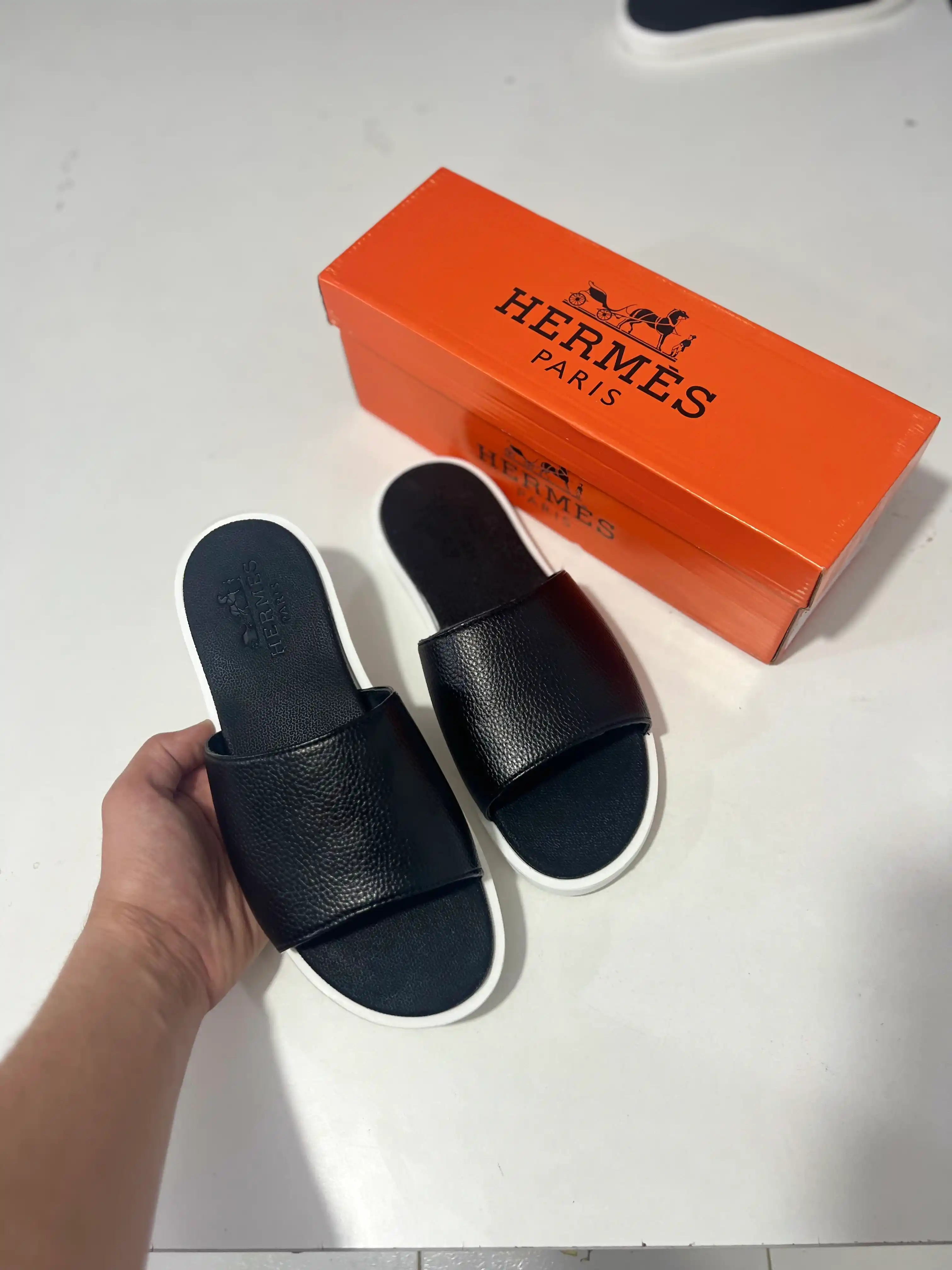 Hermes Мужские шлепанцы, 39-43