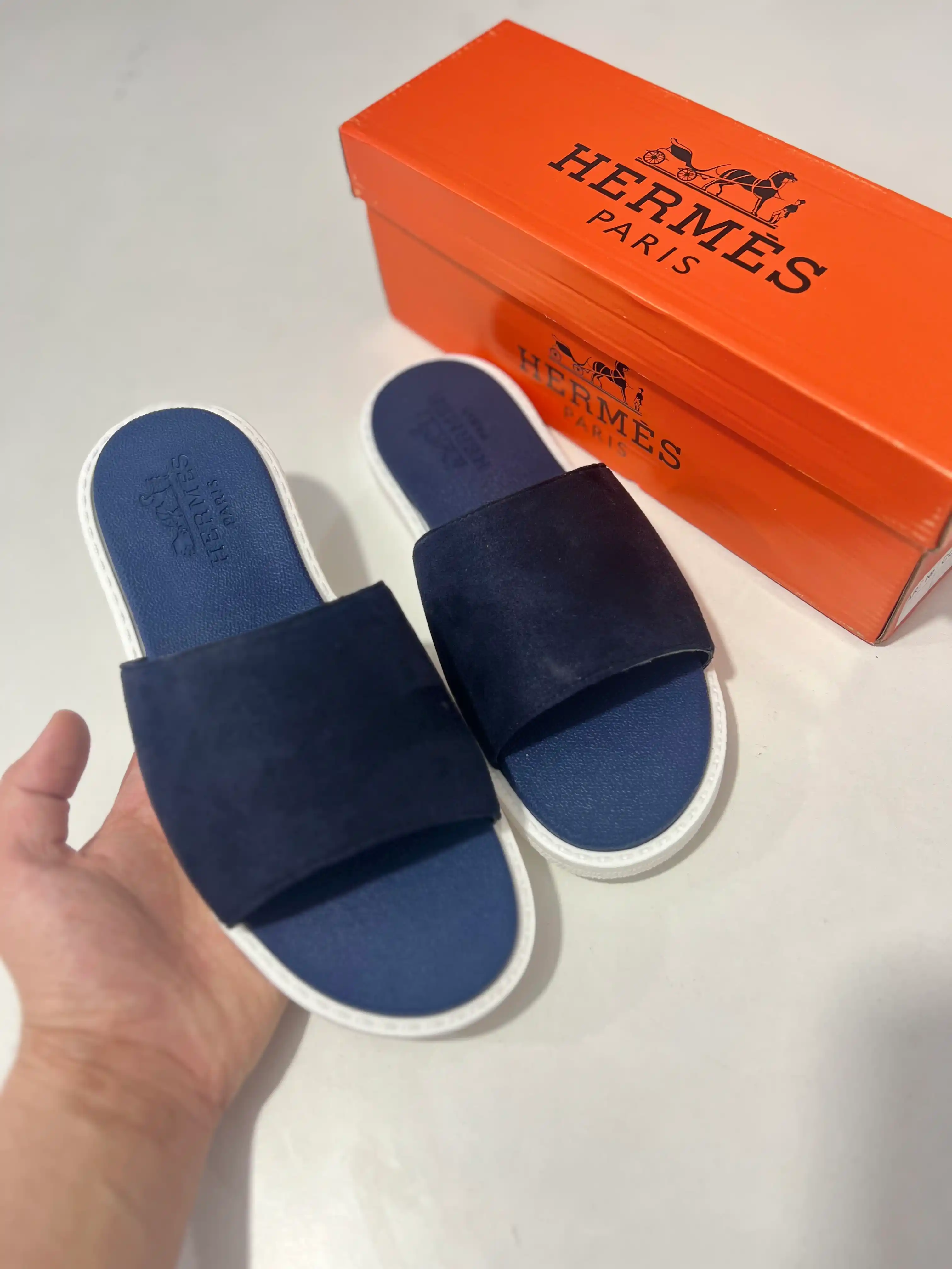 Hermes Мужские шлепанцы, 39-43