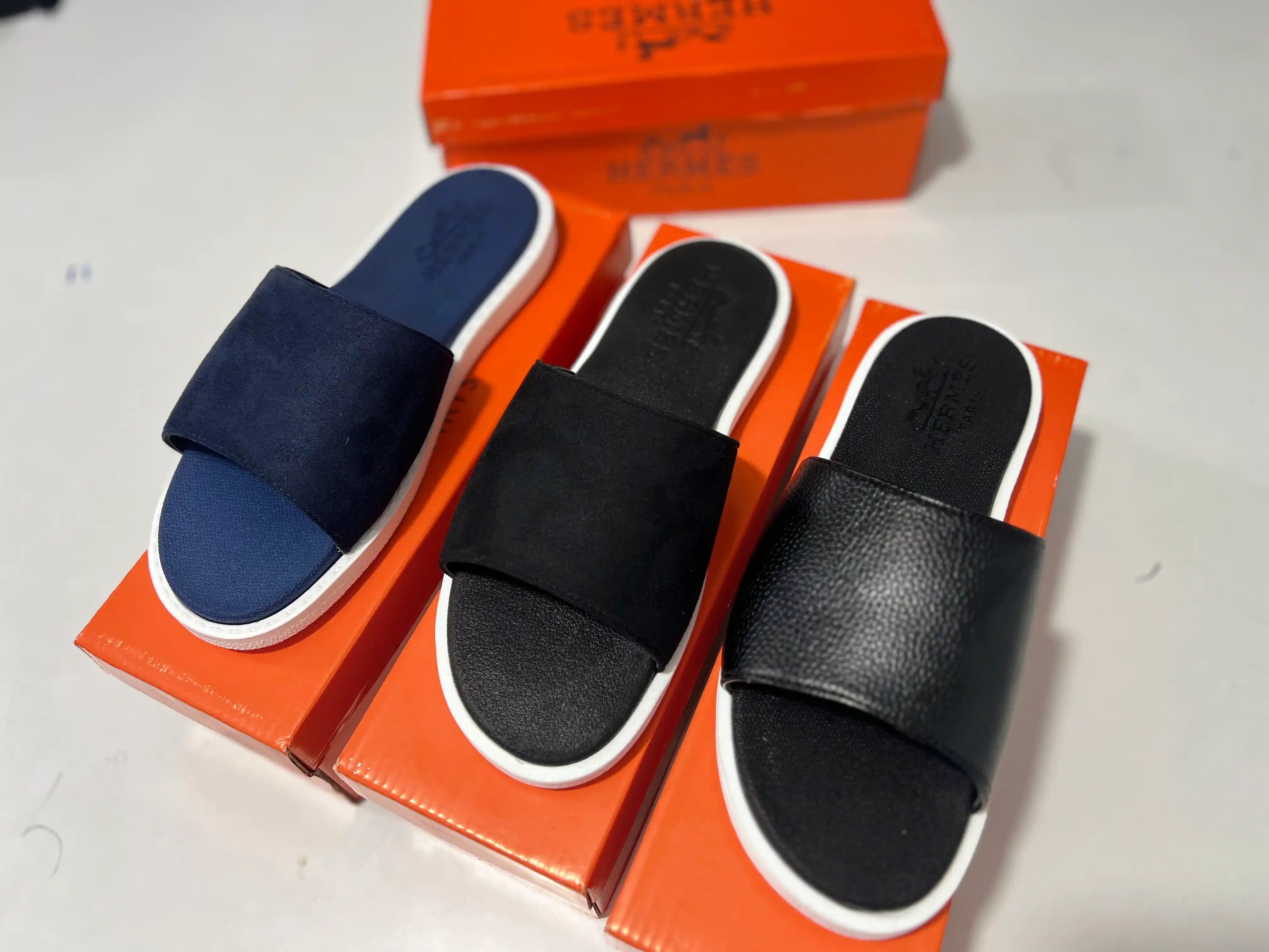 Hermes Мужские шлепанцы, 39-43