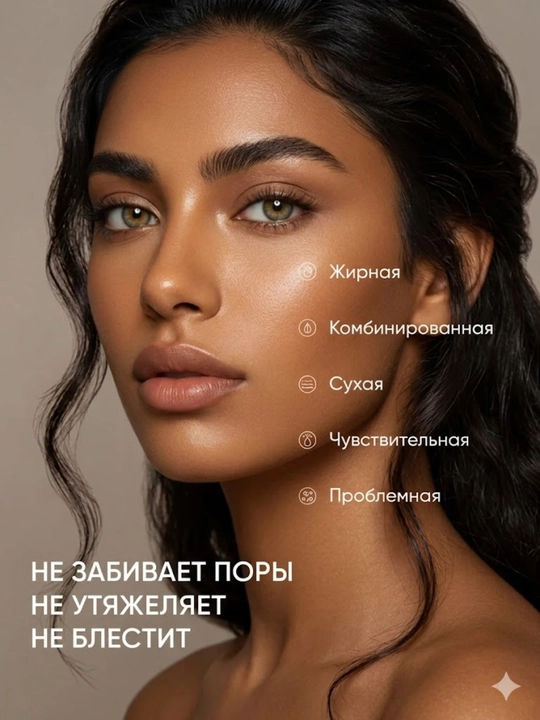 BB krem SPF 50+ universal ton, yuz uchun namlantiruvchi va quyoshdan himoyalovchi krem