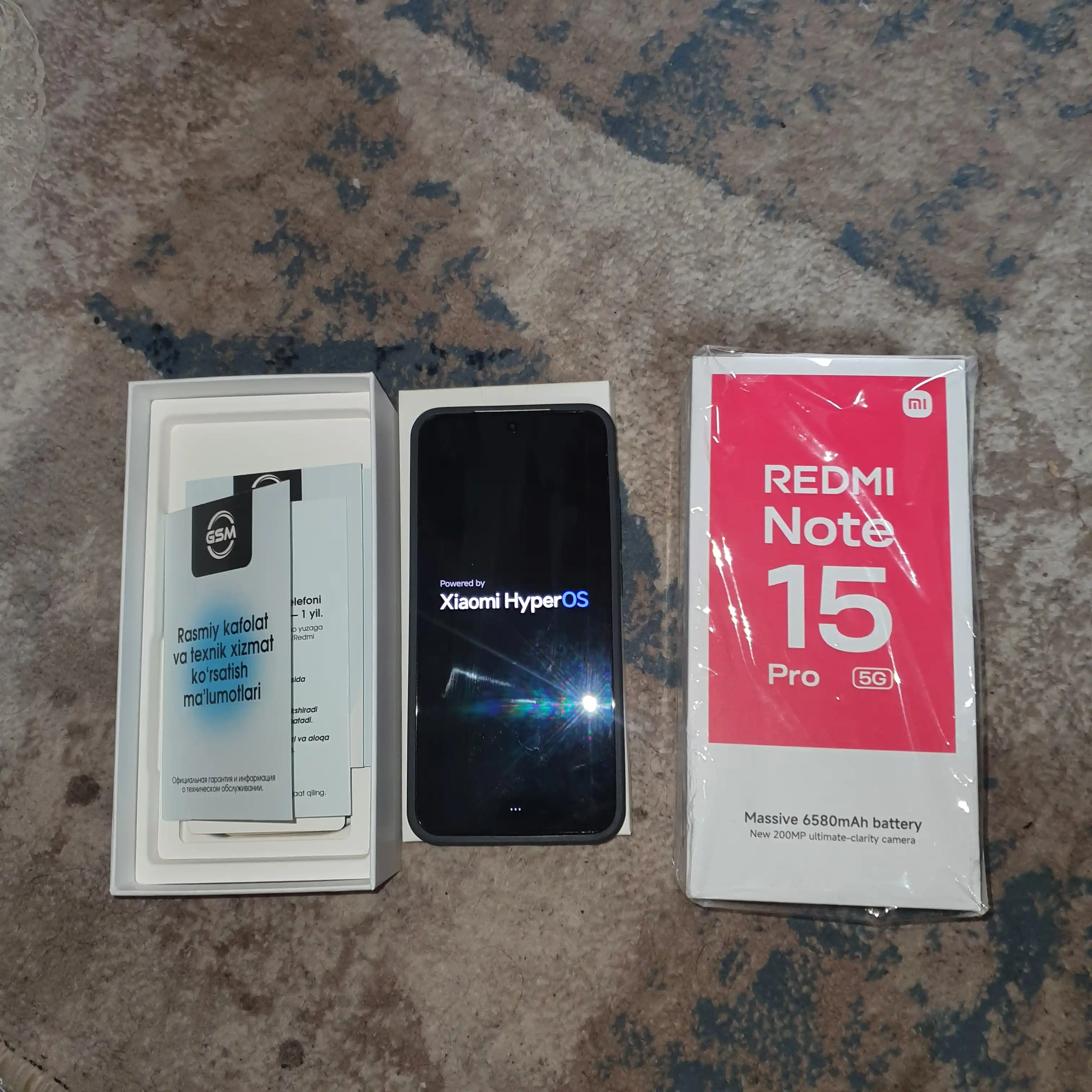 Smartfon Xiaomi Redmi Note 15 Pro 5G, 200 MP, 6.83″ 1.5K, 6580 mAh