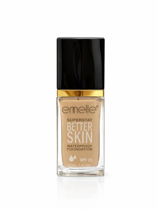 Тональный крем для лица Emelie SPF, стойкий, матовый эффект и ровное покрытие