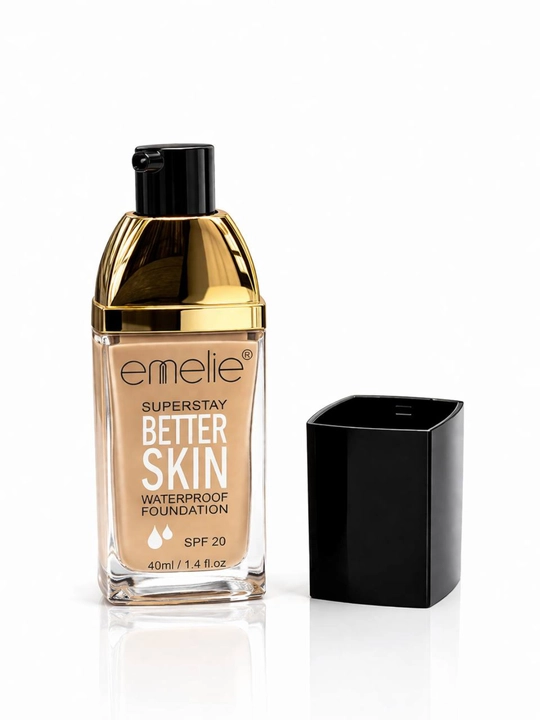 Тональный крем для лица Emelie SPF, стойкий, матовый эффект и ровное покрытие