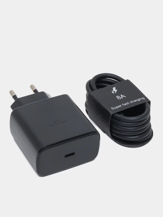 Zaryadlovchi 25W / 45W PD USB-C, Type-C kabel bilan tez zaryadlash