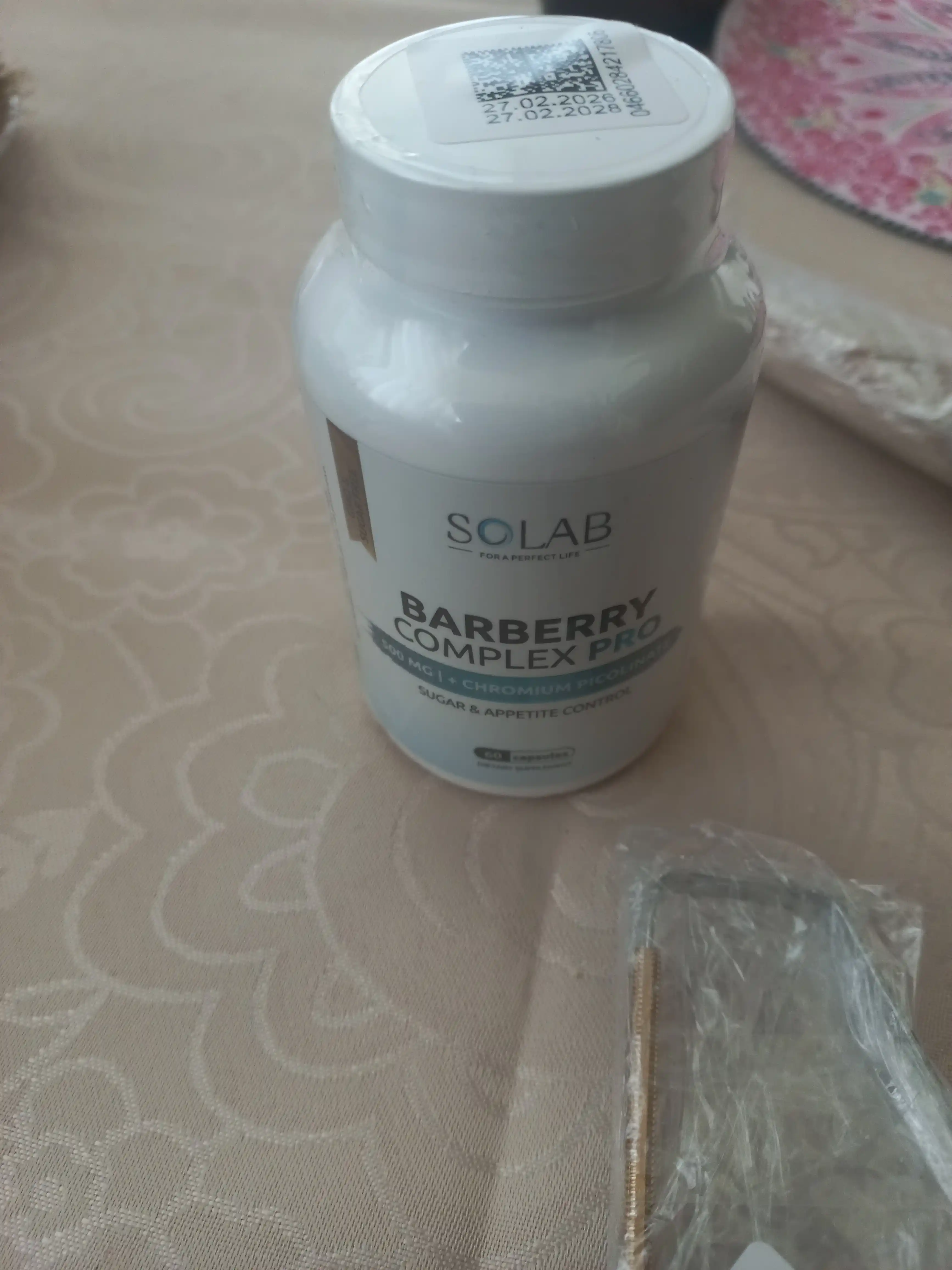 Berberin PRO kompleks, SOLAB, 60 kapsula