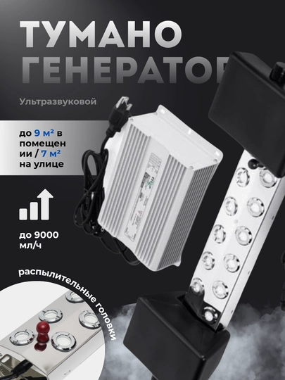 Ультразвуковой туманогенератор туманообразователь CEED4U с 12 головками — ATITRAI-SMOKE12