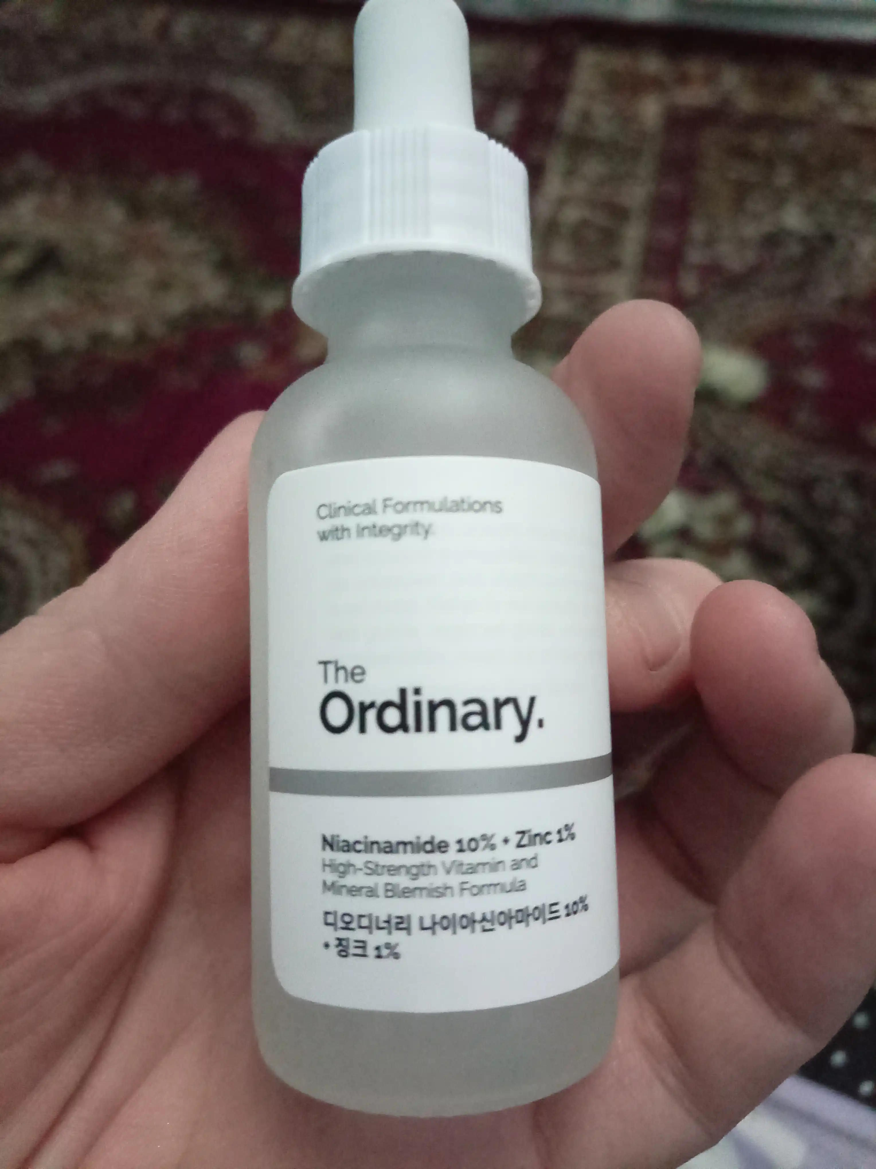 Сыворотка для лица The Ordinary Niacinamide 10% + Zinc 1%, 30 мл