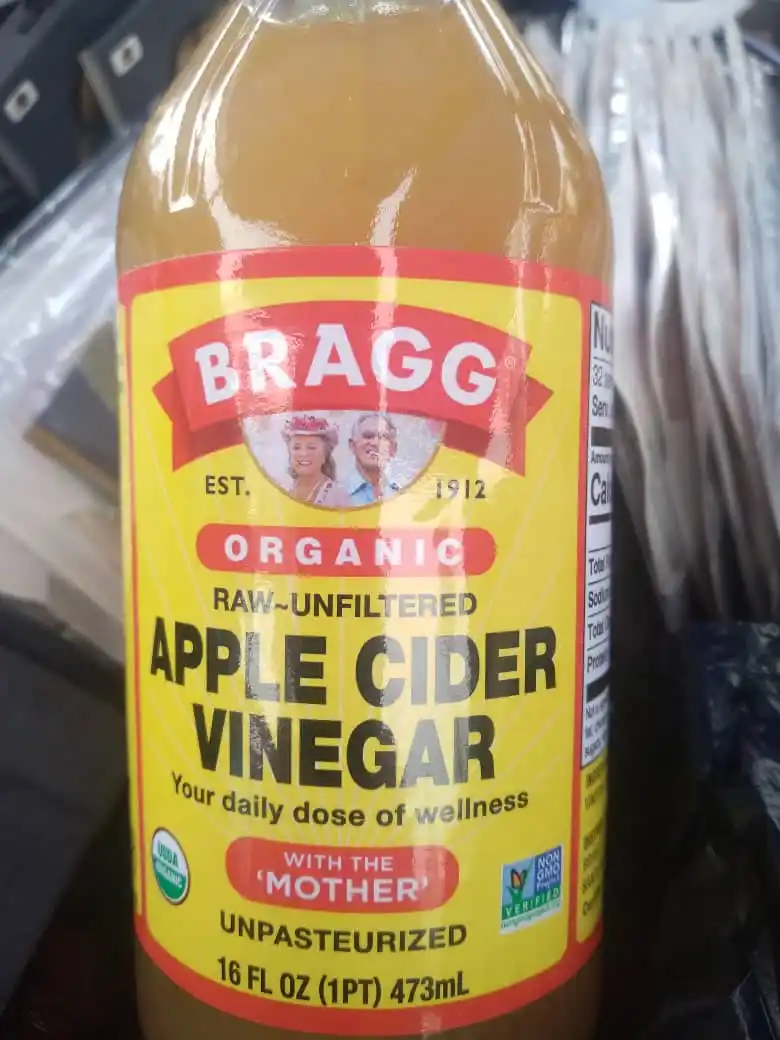 Bragg Органический яблочный уксус неосветлённый, с натуральной уксусной маткой