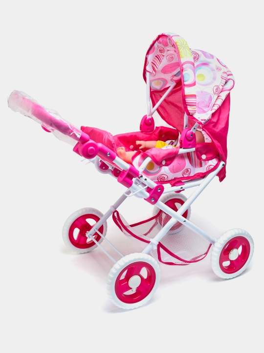 Кукла с коляской набор для девочек с аксессуарами Baby игрушка подарок 3+