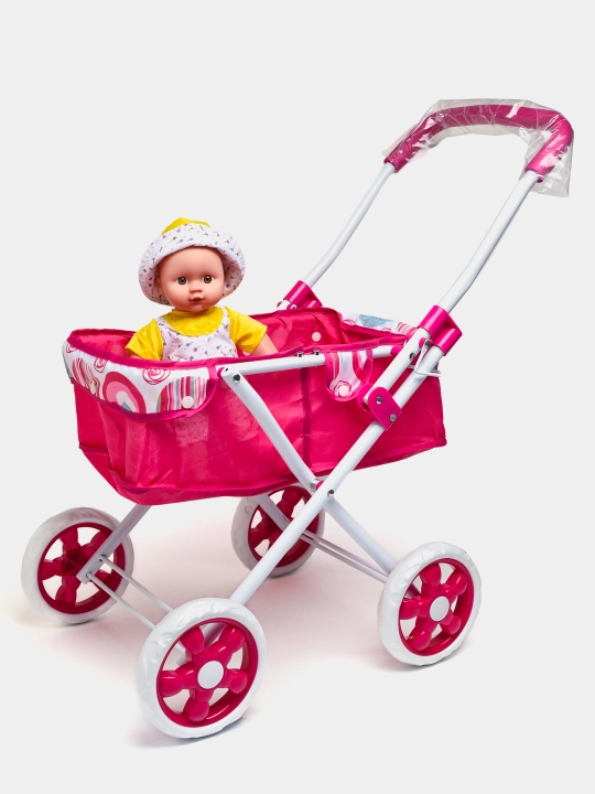Кукла с коляской набор для девочек с аксессуарами Baby игрушка подарок 3+