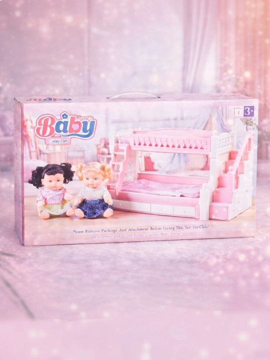 Кукла с коляской набор для девочек с аксессуарами Baby игрушка подарок 3+