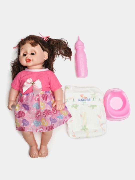 Кукла с коляской набор для девочек с аксессуарами Baby игрушка подарок 3+