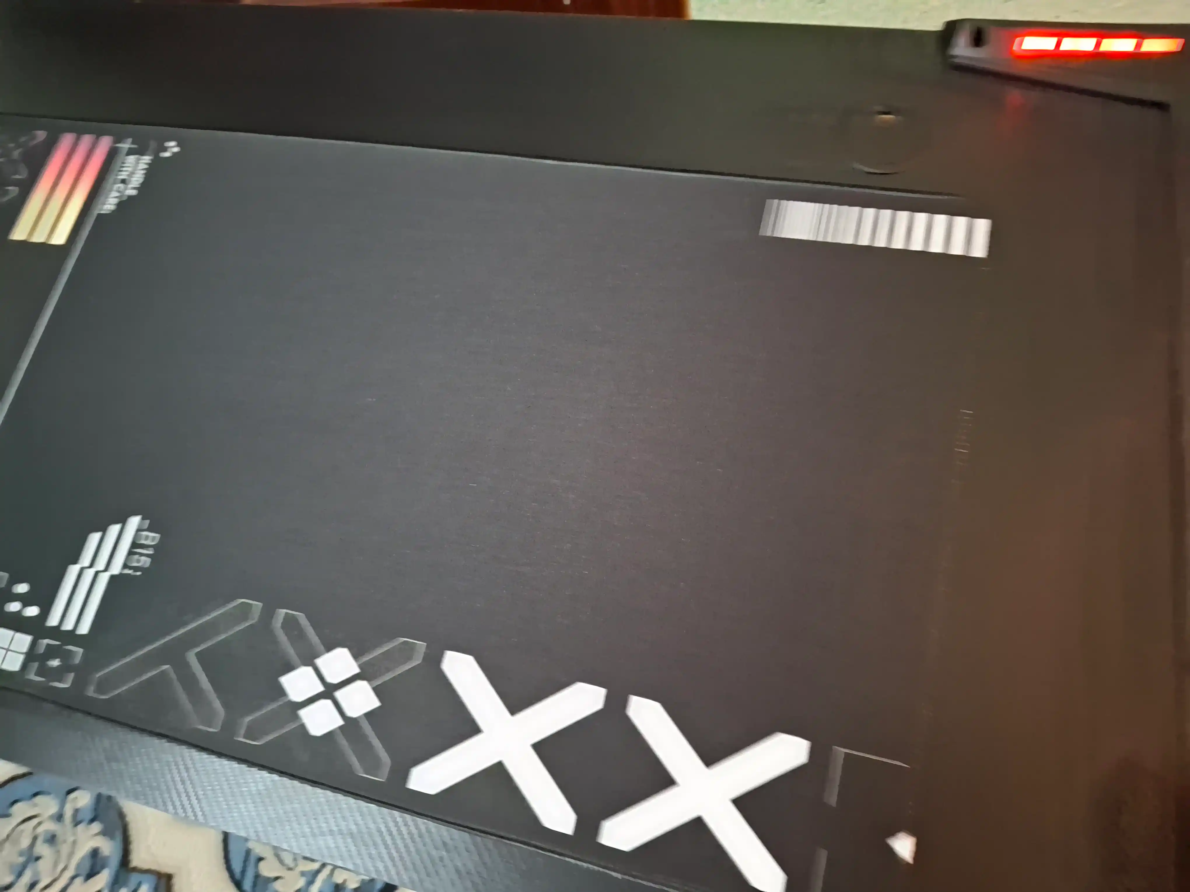 120 sm, RGB Gaming stol, Y-shaklli, kosa tutqichi va quloqchin ilgagi