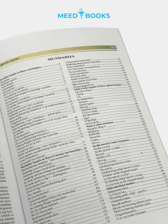 Odam anatomiyasi atlasi, 1-qism — N.K. Ahmedov O'zbek tilida