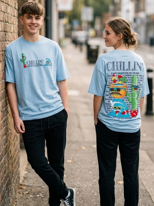 Futbolka Oversize Print