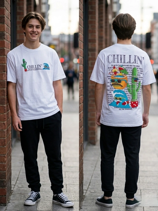 Futbolka Oversize Print
