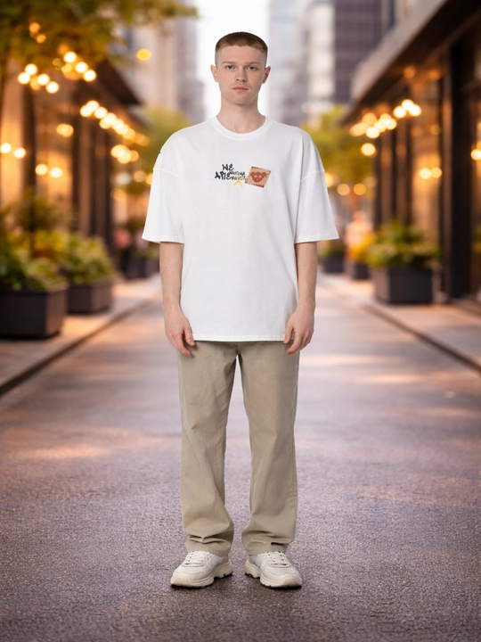 Futbolka Print Oversayz - 