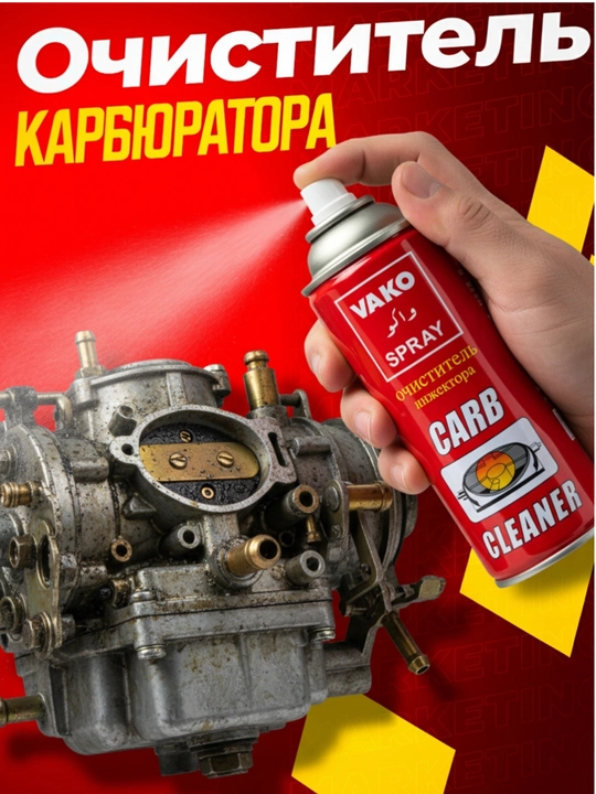 Очиститель карбюратора CARB, 450 мл