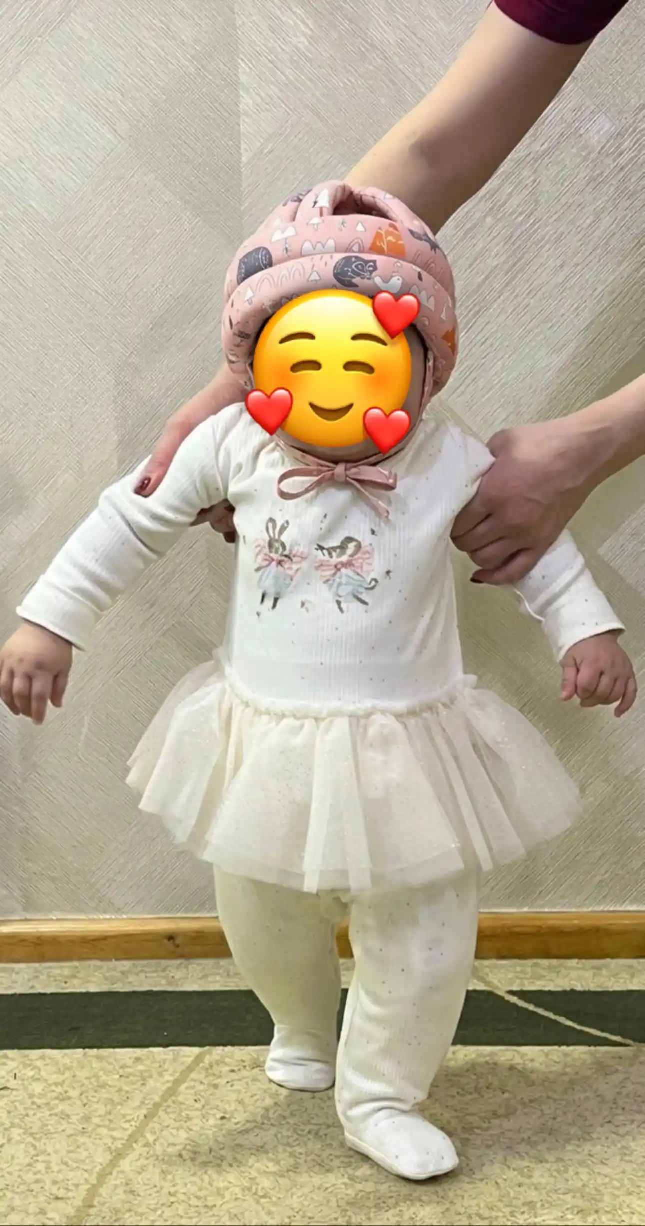 Bolalar uchun himoya shlemi, chaqaloqlar bosh kiyimi, boshga himoya, 3-36 oylik