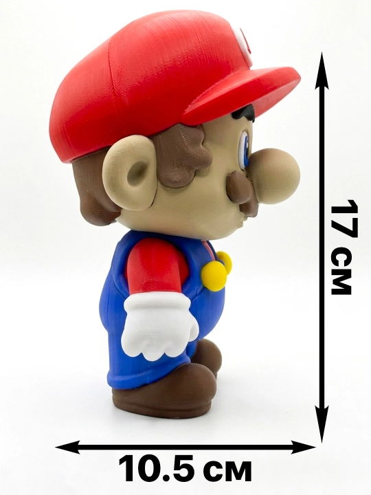 Mario 17 sm haykalchasi - Super Mario kolleksiya o'yinchog'i