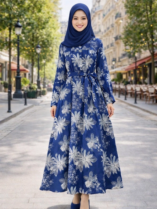 Женское платье, хлопок + лен, летнее, oversize, 48–54, французская длина, свободное, повседневное - 